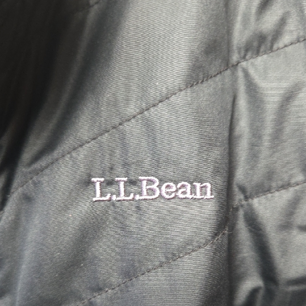 L.L. Bean  Quilted Puffer Jacket - Black.sz S. - Picture 3 of 8